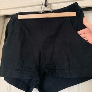 Ali Golden Cotton Shorts